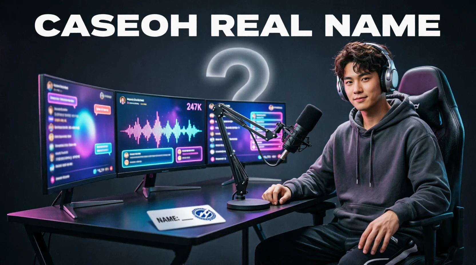 CaseOh Real Name Revealed