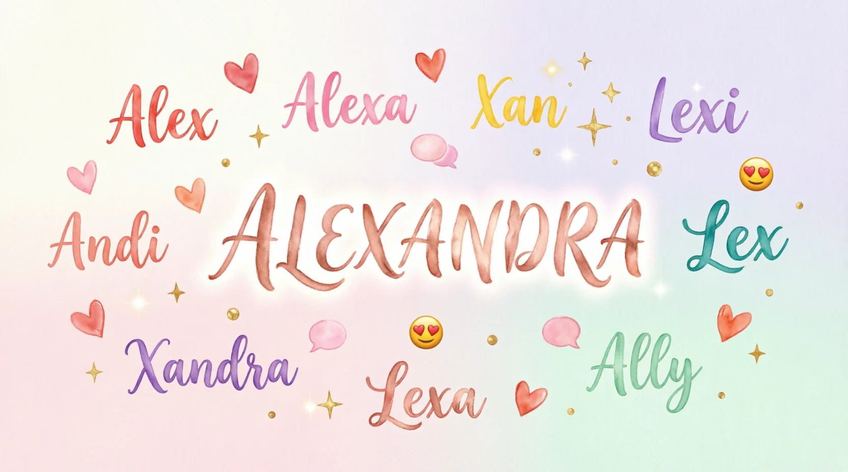 Nicknames for Alexandra