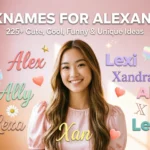 Nicknames for Alexandra