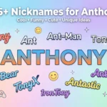 Nicknames for Anthony