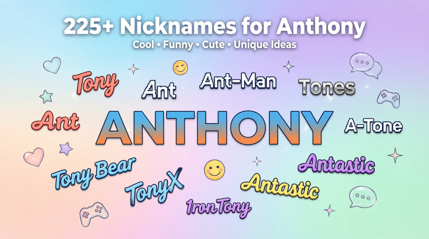 Nicknames for Anthony